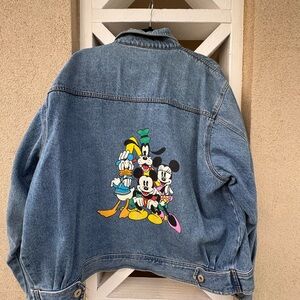 Vintage 90s Disney Blue Denim Jacket
